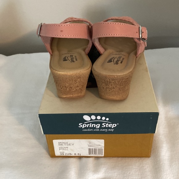 Spring Step Sandal Pink Size 8-1/2 New in the Box - Picture 8 of 11